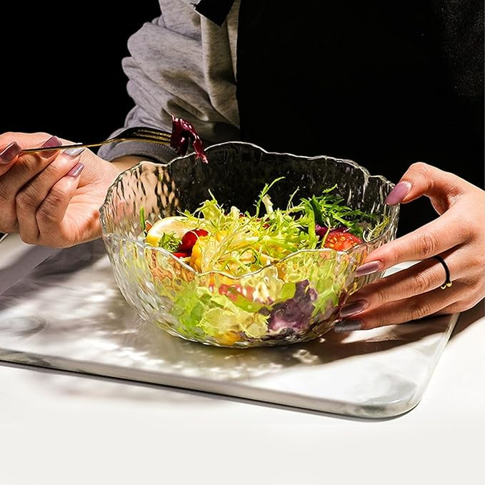 طقم اطباق زجاج 3 قطع