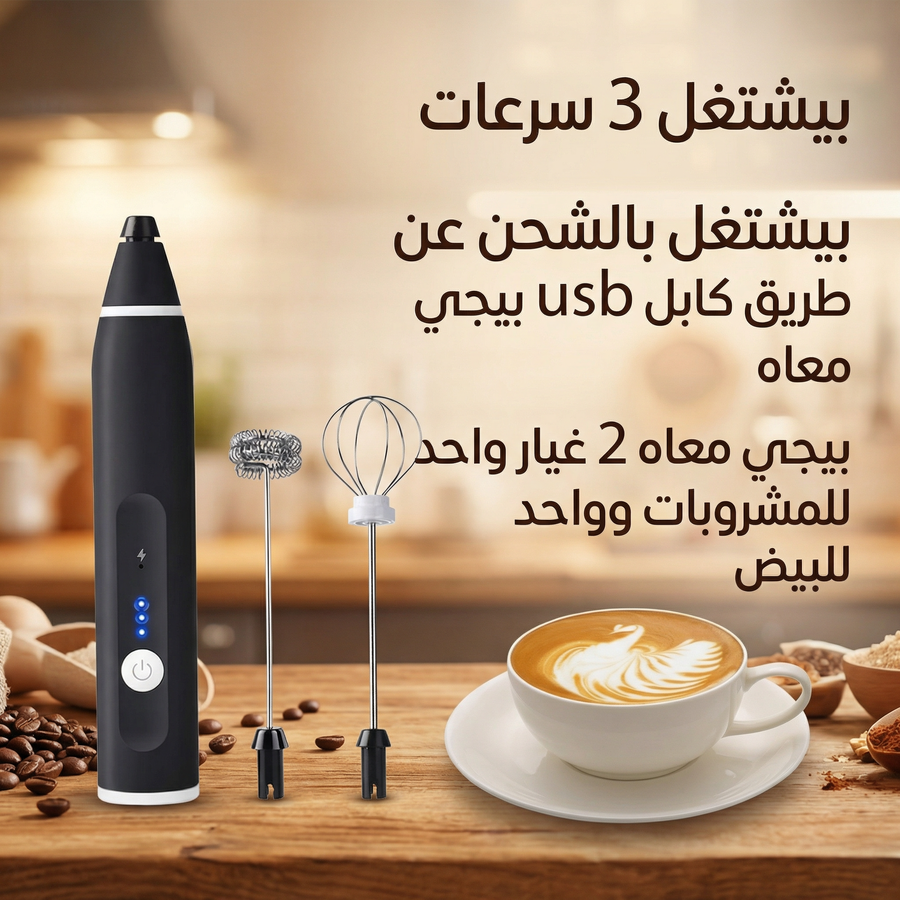 مضرب نسكافية 2 في 1